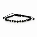 Bratara cu cristale rotunde si bilute aur 585 14k cod: BRCR02