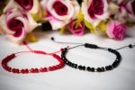 Set bratari cu snur si bile de aur 585 14k cod: BRCR27