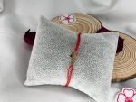 Bratara cu snur si cruciulita plina din aur 585 14k cod: BRSN69 - imagine 2