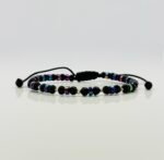 Bratara cu hematit, cristale si bilute din aur 585 14k cod: BRCR43