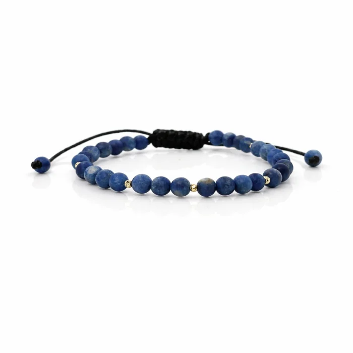 ad56412e-854a-49a9-9b6c-0d9055812c1c-700x700 Bratara cu lapis lazuli si 7 bilute din aur 585 14k cod: BRPS35 - imagine 1