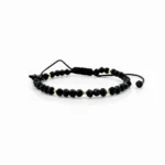 Bratara cu bilute din aur 14k, cristale si margelute miyuki cod: BRCR51