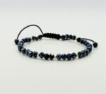 Bratara cu bilute din aur 14k, cristale si margelute miyuki cod: BRCR51 - imagine 7