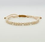 Bratara cu bilute din aur 14k, cristale si margelute miyuki cod: BRCR51 - imagine 6