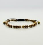 Bratara cu bilute din aur 14k, cristale si margelute miyuki cod: BRCR51 - imagine 3