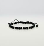 Bratara cu bilute din aur 14k, cristale si margelute miyuki cod: BRCR51