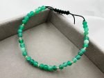 Bratara cu agate si bilute din aur 585 14k cod: BRPS43 - imagine 2