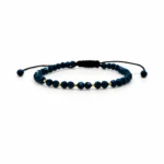 Bratara cu cristale rondele si 5 bilute din aur 585 14k cod: BRCR68