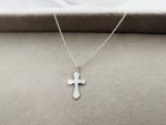Colier din argint 925 cu pandativ cruciulita cod:CARG08