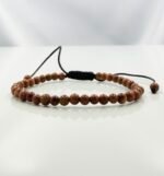 Bratara cu snur reglabil si piatra soarelui cod: BPS03