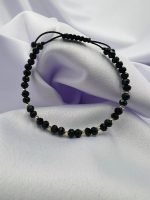 Bratara cu 10 bilute de 2.5mm din aur 14k si cristale cod: BRCR79 - imagine 2