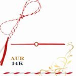 Martisor bratara din aur 14K - Cerculet