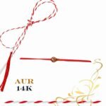 Martisor bratara din aur 14K - Gargarita