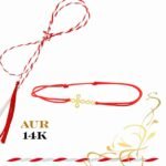 Martisor bratara din aur 14K - Cruciulita - imagine 2