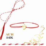 Martisor bratara din aur 14K - Ingeras - imagine 2