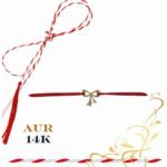 Martisor bratara din aur 14K - Fundita