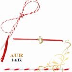 Martisor bratara din aur 14K - Ingeras
