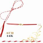 Martisor bratara din aur 14K - Cheia sol