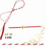 Martisor bratara din aur 14K - Cruciulita model