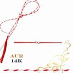 Martisor bratara din aur 14K - Infinit mini