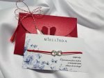 Martisor bratara din argint 925 - infinit cu albinuta - imagine 2