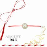 Martisor bratara din argint 925 - banut familie