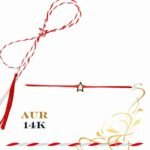 Martisor bratara din aur 14K - Steluta