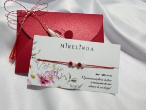 Martisor bratara din aur 14K – Biluta si cristale