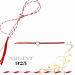 Martisor bratara din argint 925 - inima