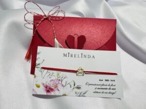 Martisor bratara din aur 14K – Plicul dragostei