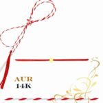 Martisor bratara din aur 14K - Inima plina