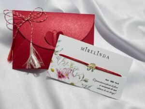 Martisor bratara din aur 14K – Initiala la alegere