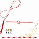 Martisor bratara din aur 14K - Floare
