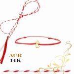 Martisor bratara din aur 14K - Ingeras - imagine 2