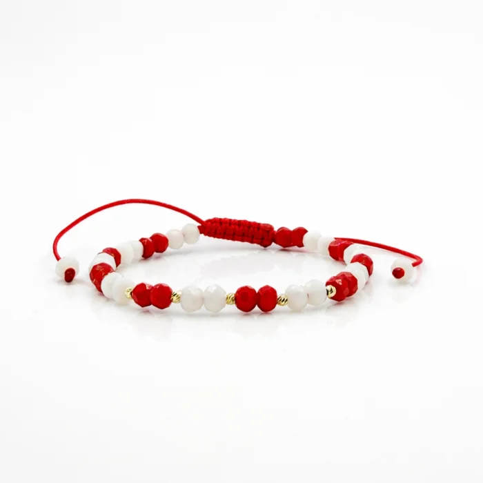 5a09a6b2-6951-4648-88a6-efc03f944582-700x700 Martisor bratara cu bilute din aur 14k si cristale - imagine 1