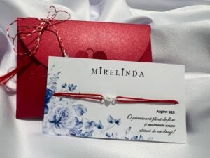 Martisor bratara din argint 925 – pandantiv perla