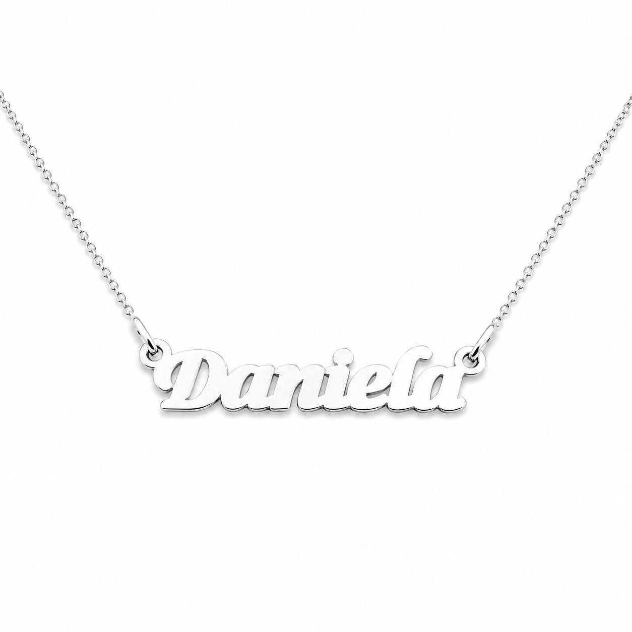 e1d5200e-0ed2-4f40-a92b-bff2acc01b3d Colier din argint 925 cu nume Daniela cod:CARG111 - imagine 1