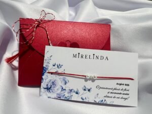 Martisor bratara din argint 925 – biluta si perle