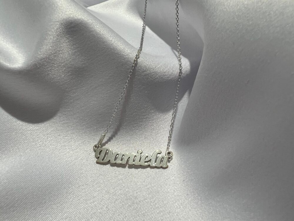 Colier din argint 925 cu nume Daniela cod:CARG111