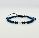 Bratara cu bilute din aur 14k, cristale si perla cod: BRCR90 - imagine 5