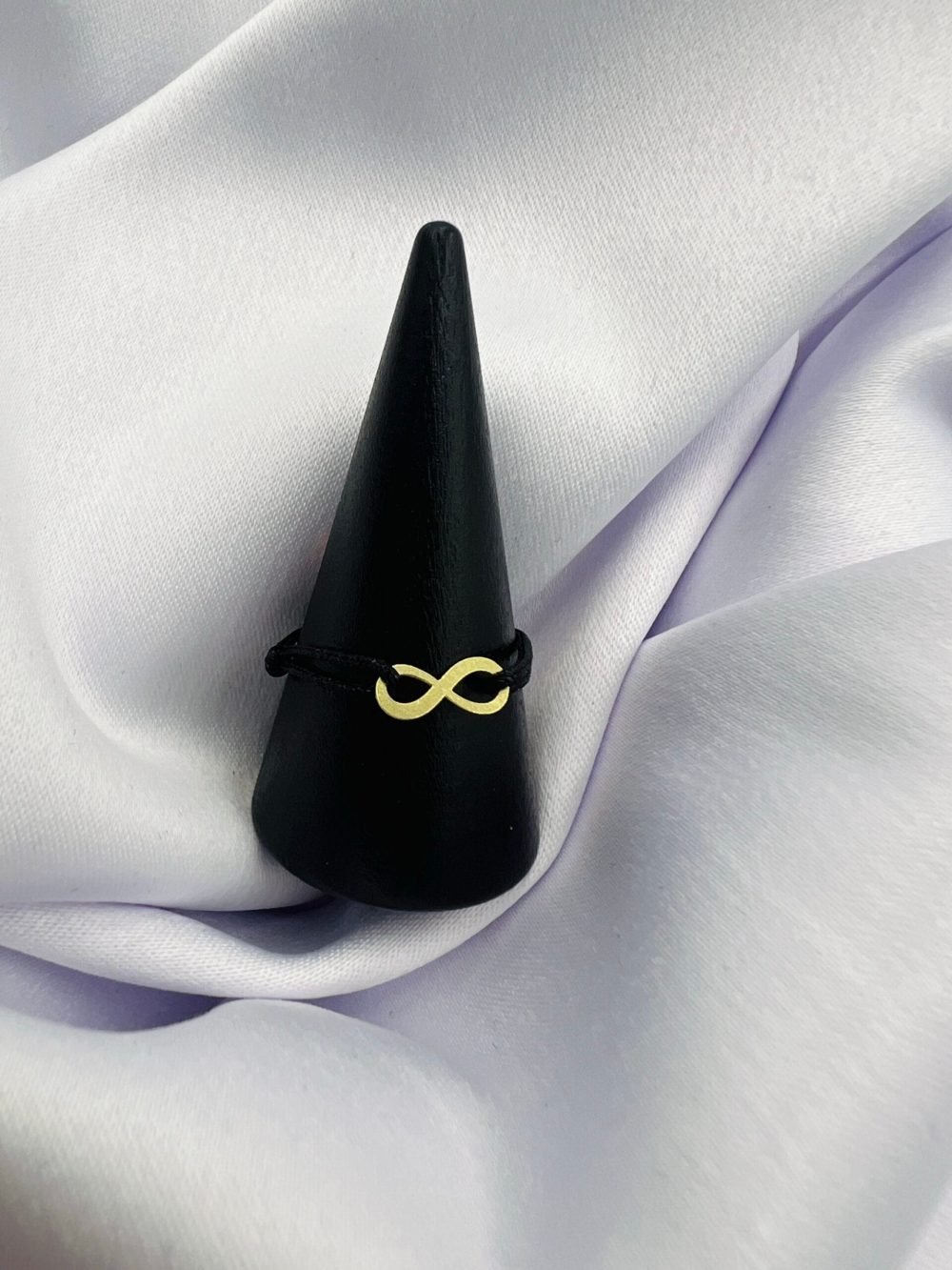 Inel snur reglabil si aur14k - infinit cod: INS19 - imagine 1
