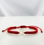 Bratara cu snur si mama cu copilul din aur 585 14k cod: BRSN123