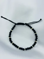 Bratara cu bilute din aur 14k, cristale mate si margelute Miyuki cod: BRCR110 - imagine 4