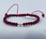 Bratara cu bilute din aur 14k, cristale si perla cod: BRCR112 - imagine 2