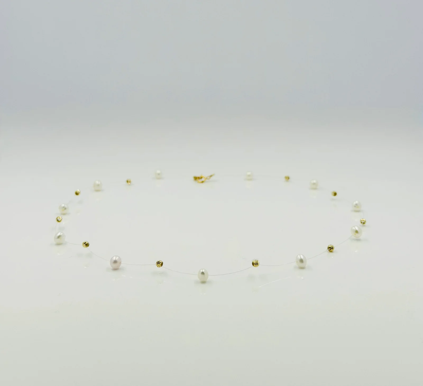 img_6601-scaled Colier cu perle de cultura si elemente din aur 14k cod: CFT12 - imagine 1